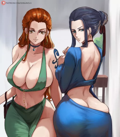 Nami and robin