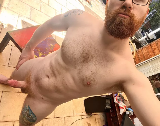 Pouting because you’re not on my dick