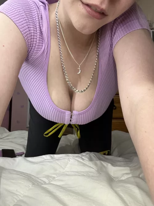 Purple looks really good on me