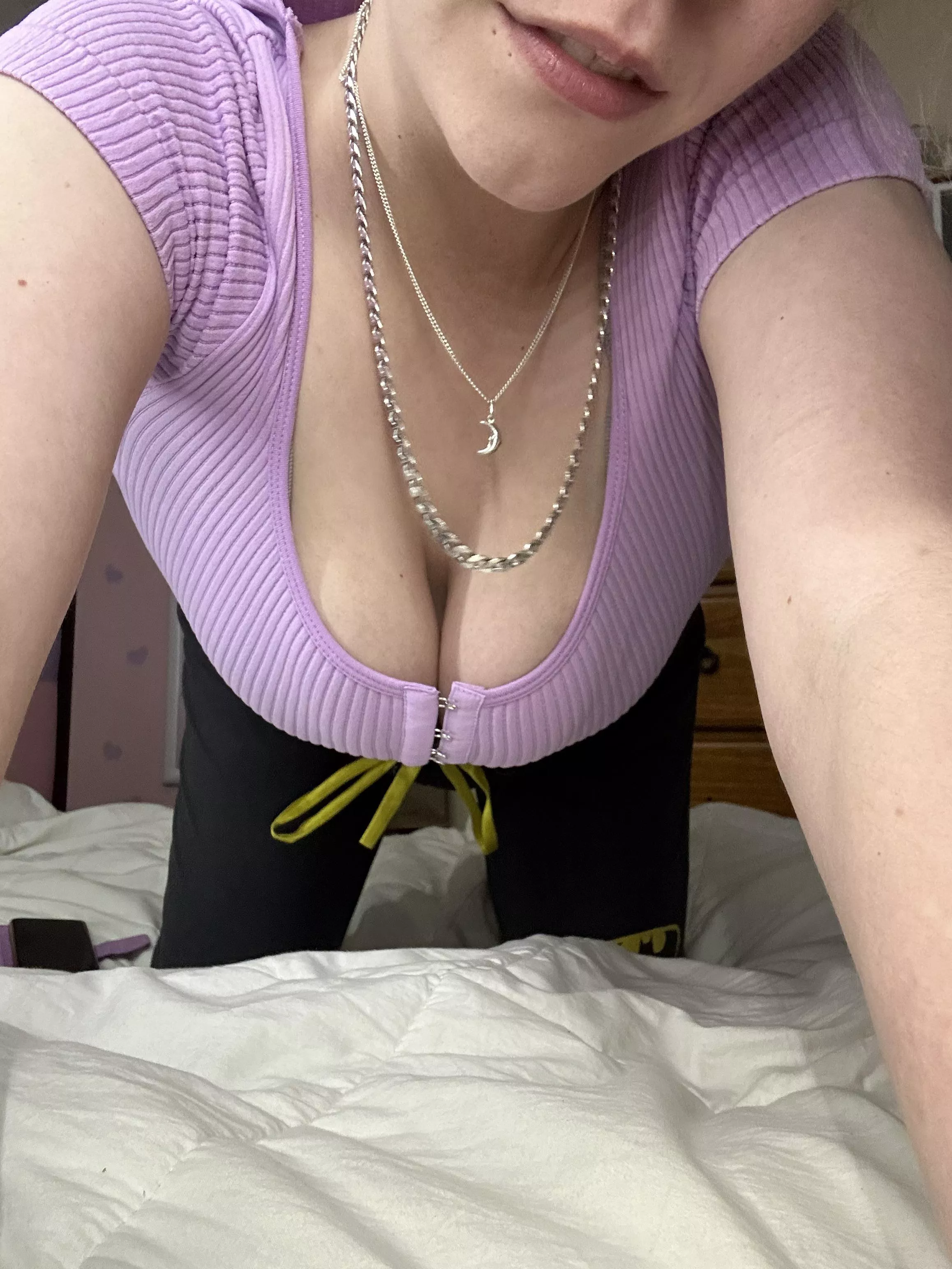 Purple looks really good on me