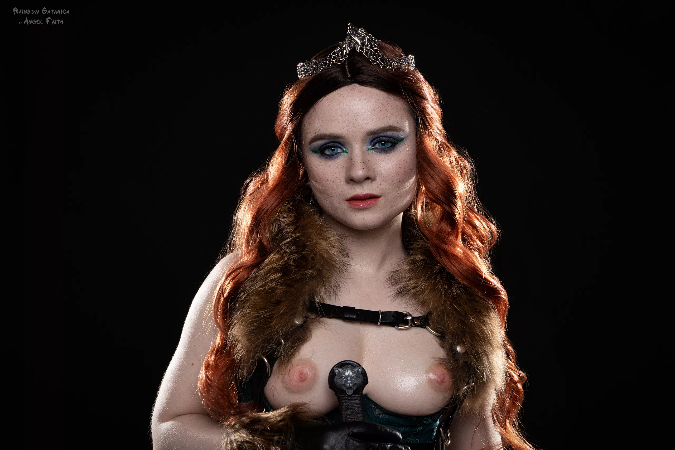 Red-haired seductress loves to tease you