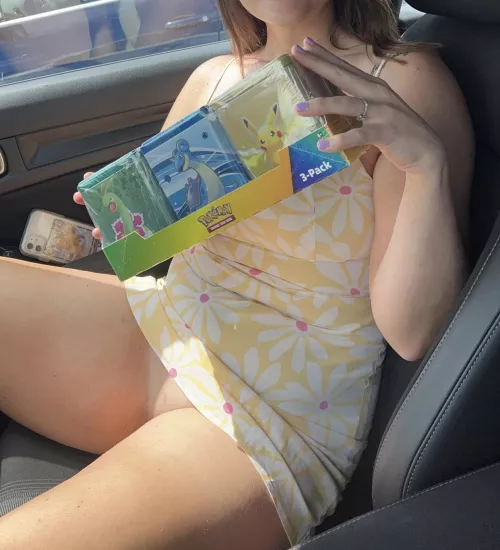 She’s allowed to get one thing only if her snatch is out