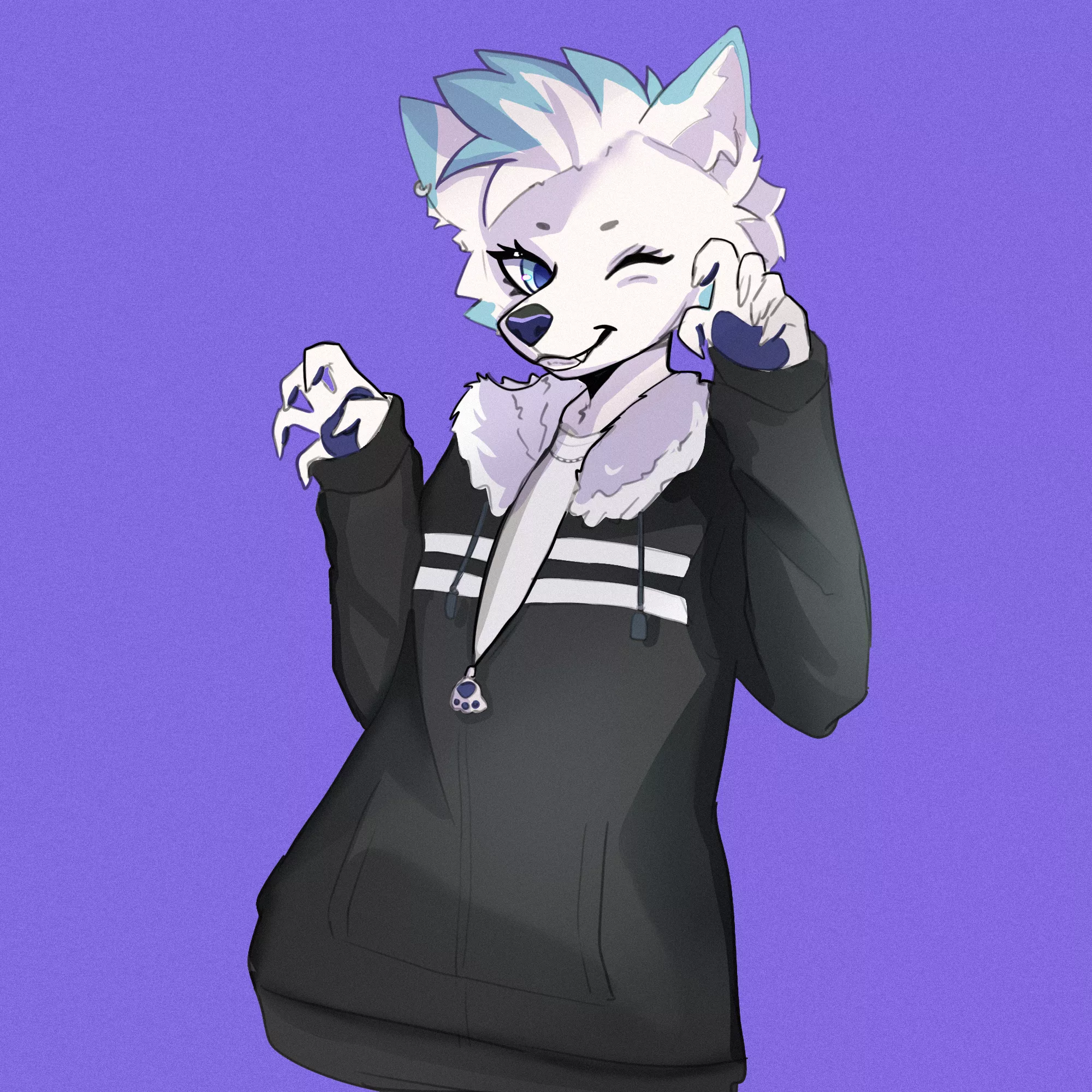 Shes simply happy! (art by me!)