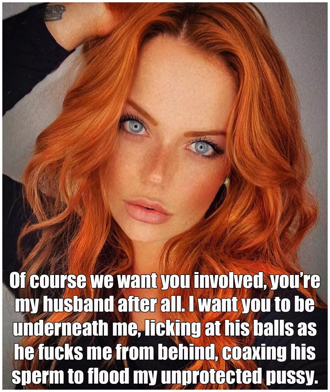 She’s so kind, involving you in the pregnancy… 🥰 She’s so kind, involving you in the pregnancy… 🥰