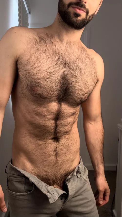 Start from the bottom & run your lips up to mine.