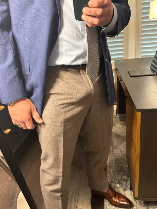 Step into my office - my eyes are up here.