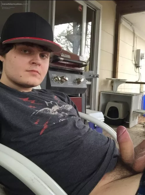 Taking advantage of the good weather