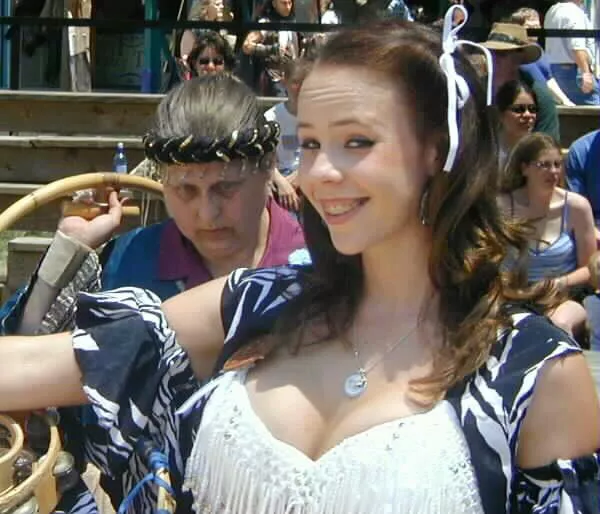 The breast envy is real between wenches at the Renaissance Festival🤣