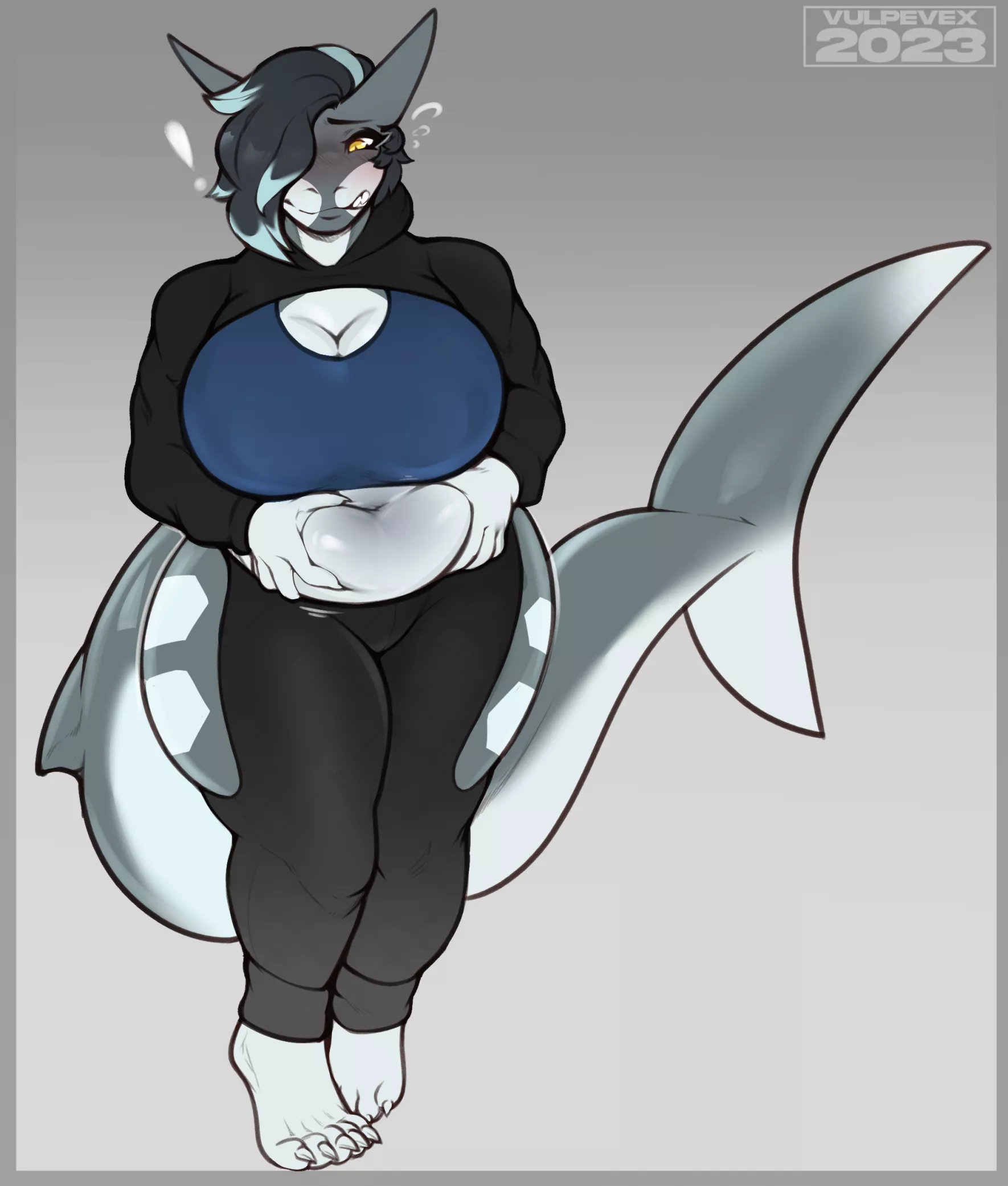 The world needs more chubby sharks! [F] (vulpevext)