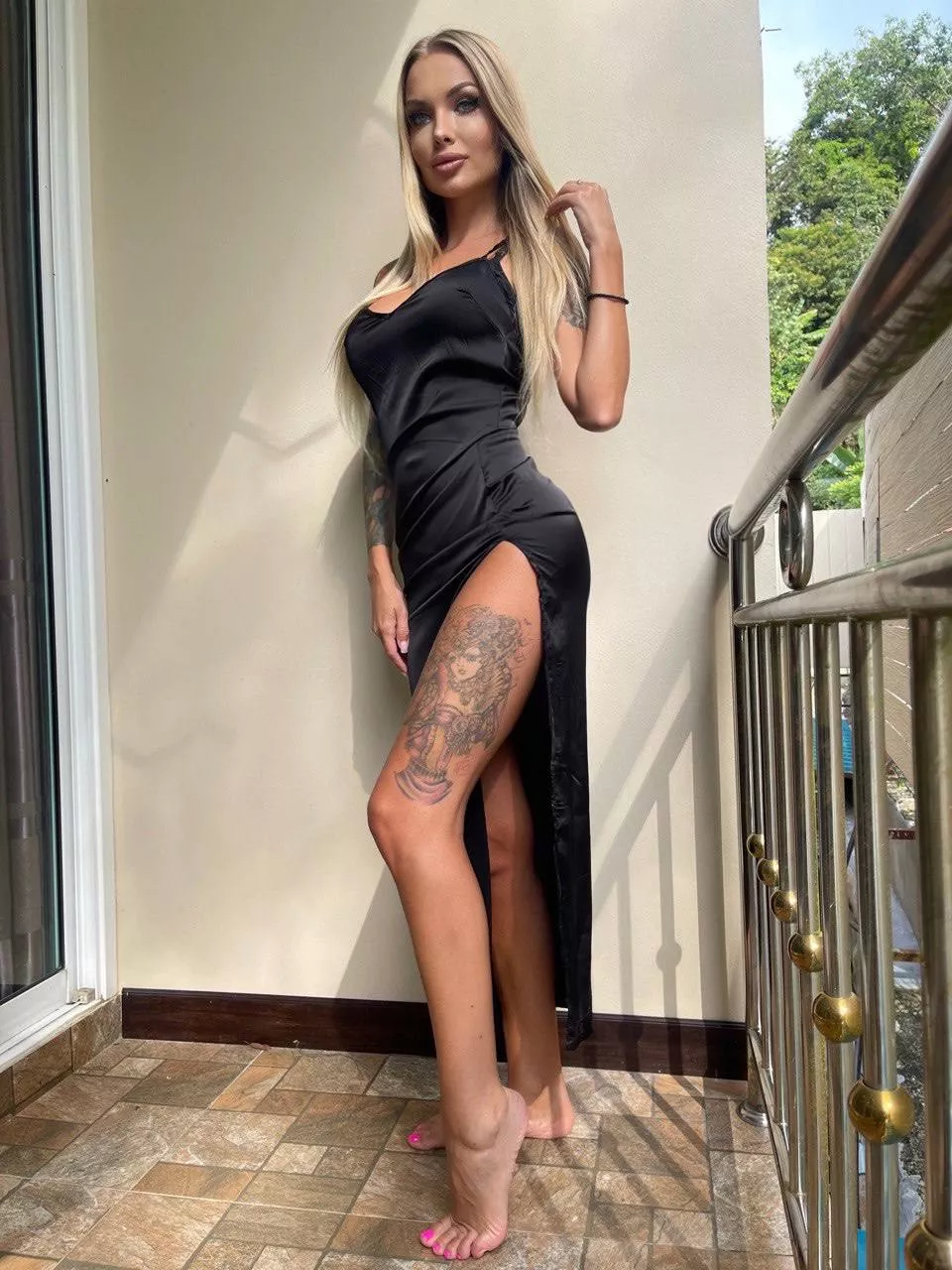 touch my legs, they are right in front of you