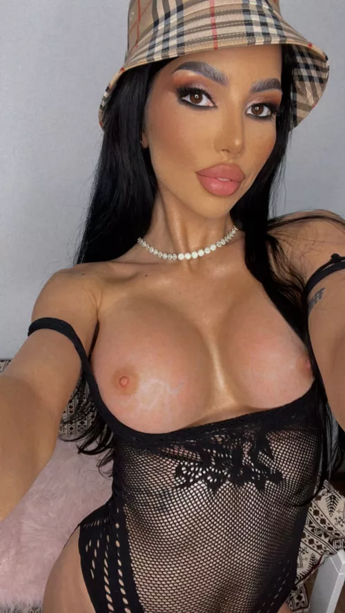 Trying to look all cute and fuckable