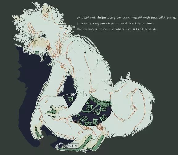 wise minecraft guy / art mine, @mid_bf on twt