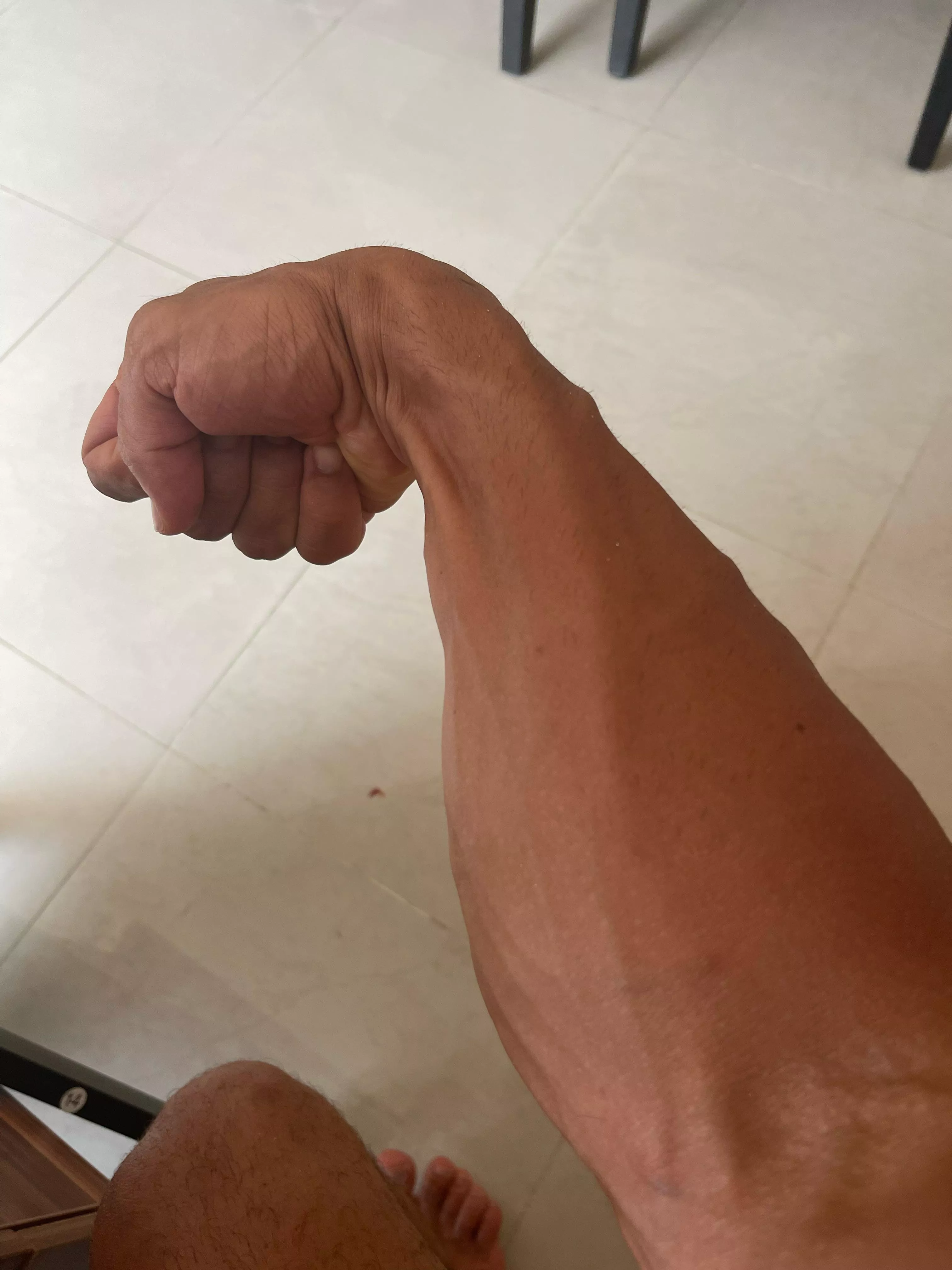 Would u touch my forearm?