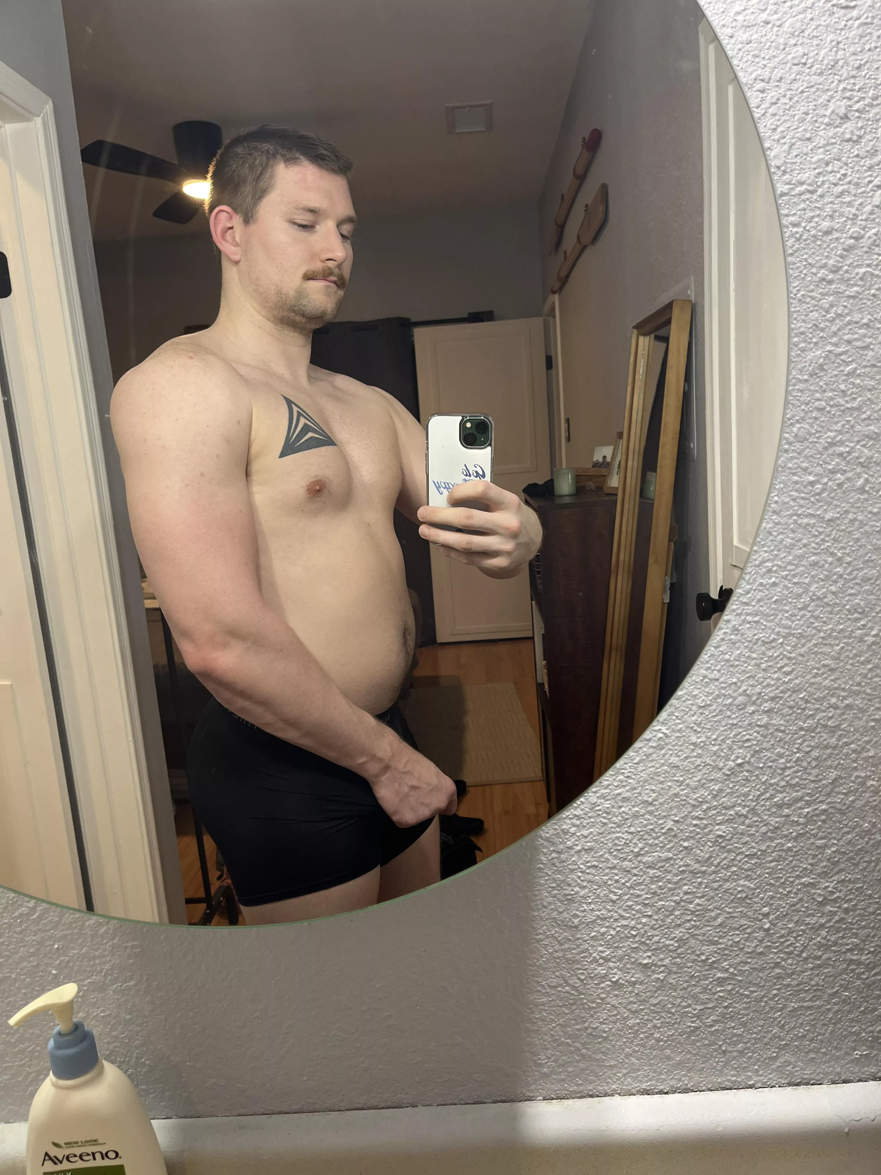 All the bulking is paying off