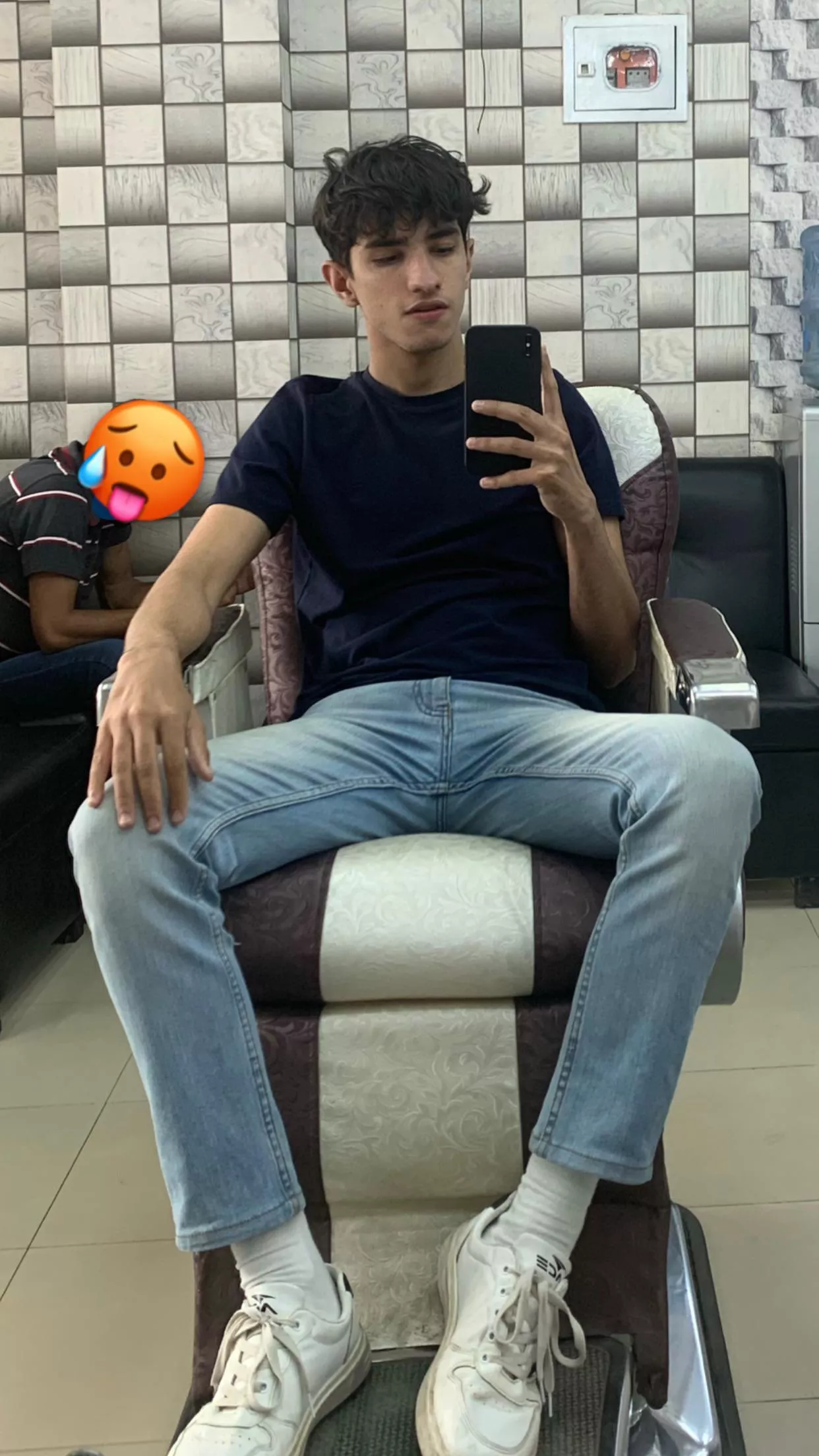 At the barbershop 💇 At the barbershop 💇