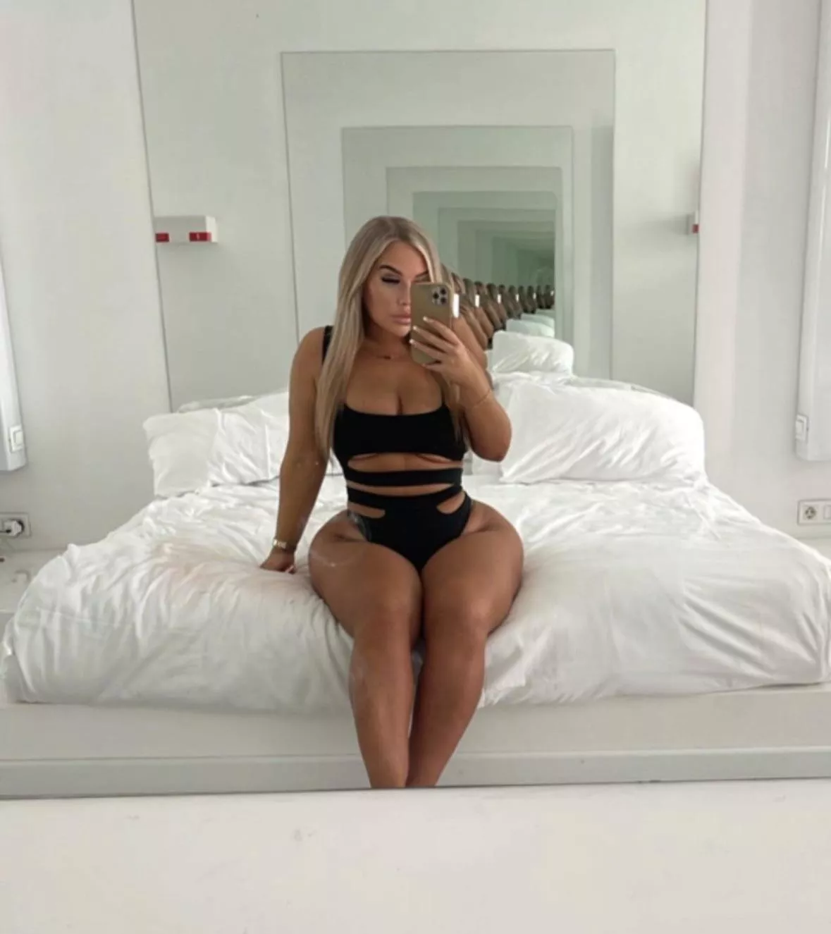 Big bed for a fat arse chav