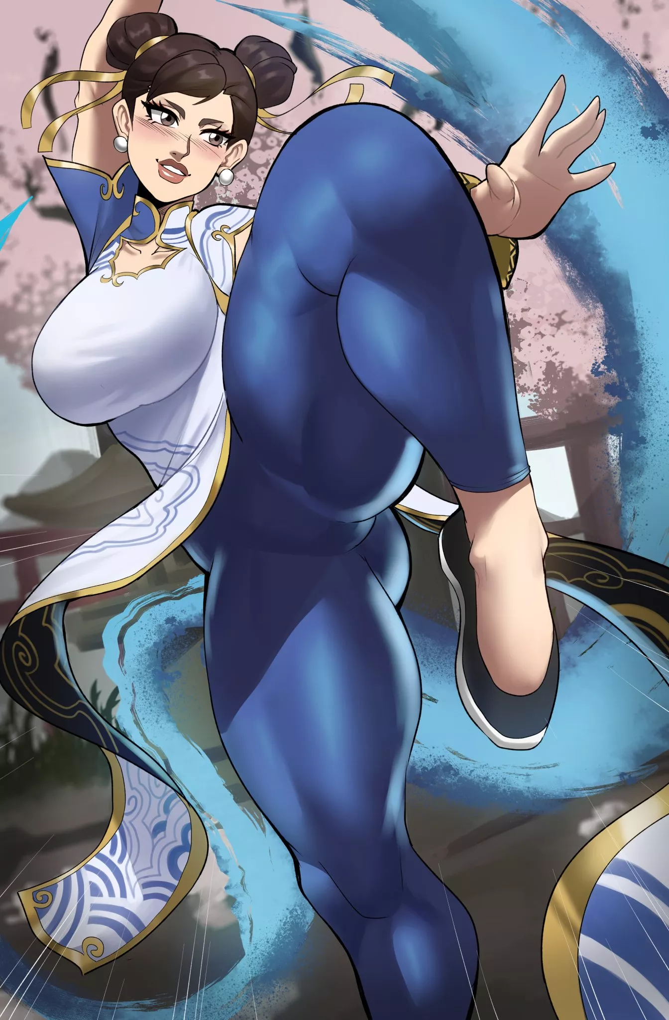 Chun-Li's Juicy Thighs (EchoSaber) [Street Fighter]