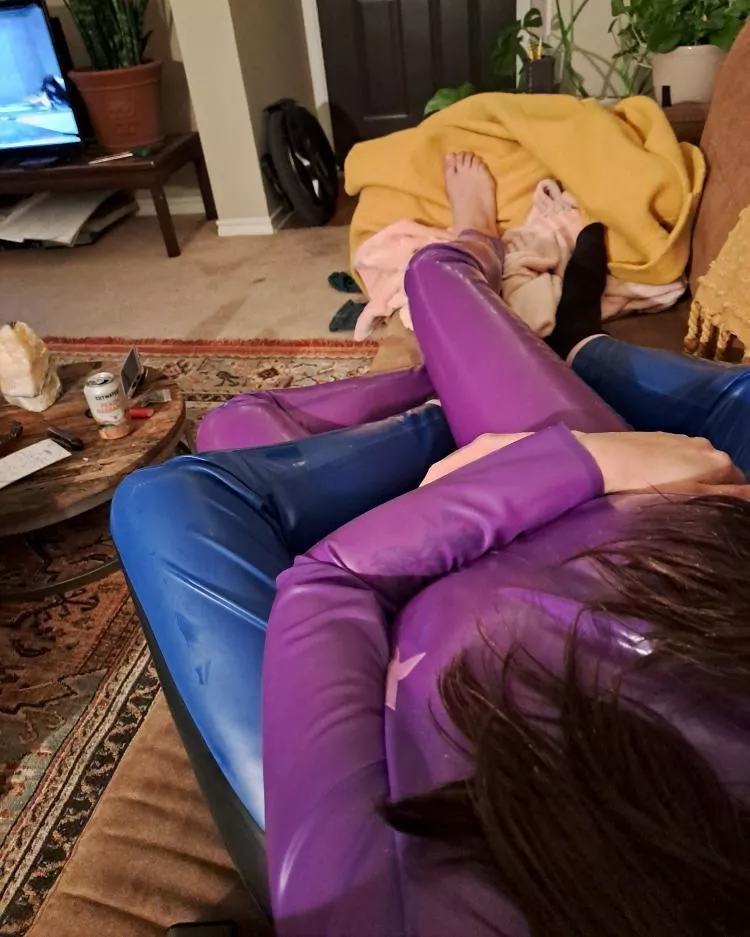 Colorful Latex cuddles