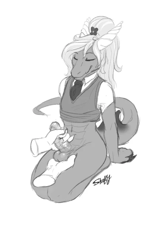 cute handjob (M) (Skully)