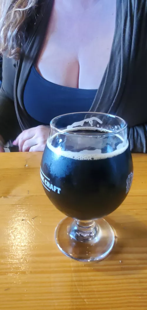 Enjoying a Sunday afternoon at the Brewery!