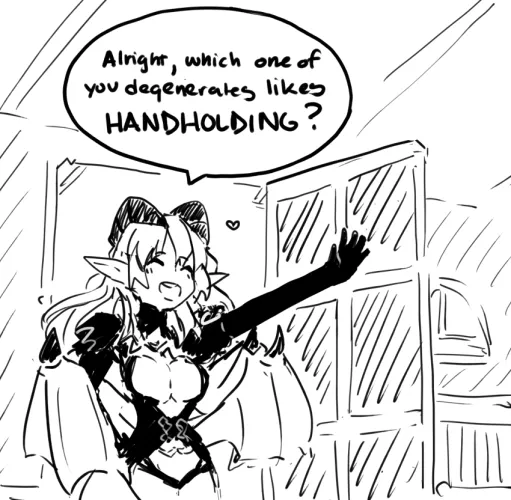 Handholding? Lewd. (latenight)[MGE]