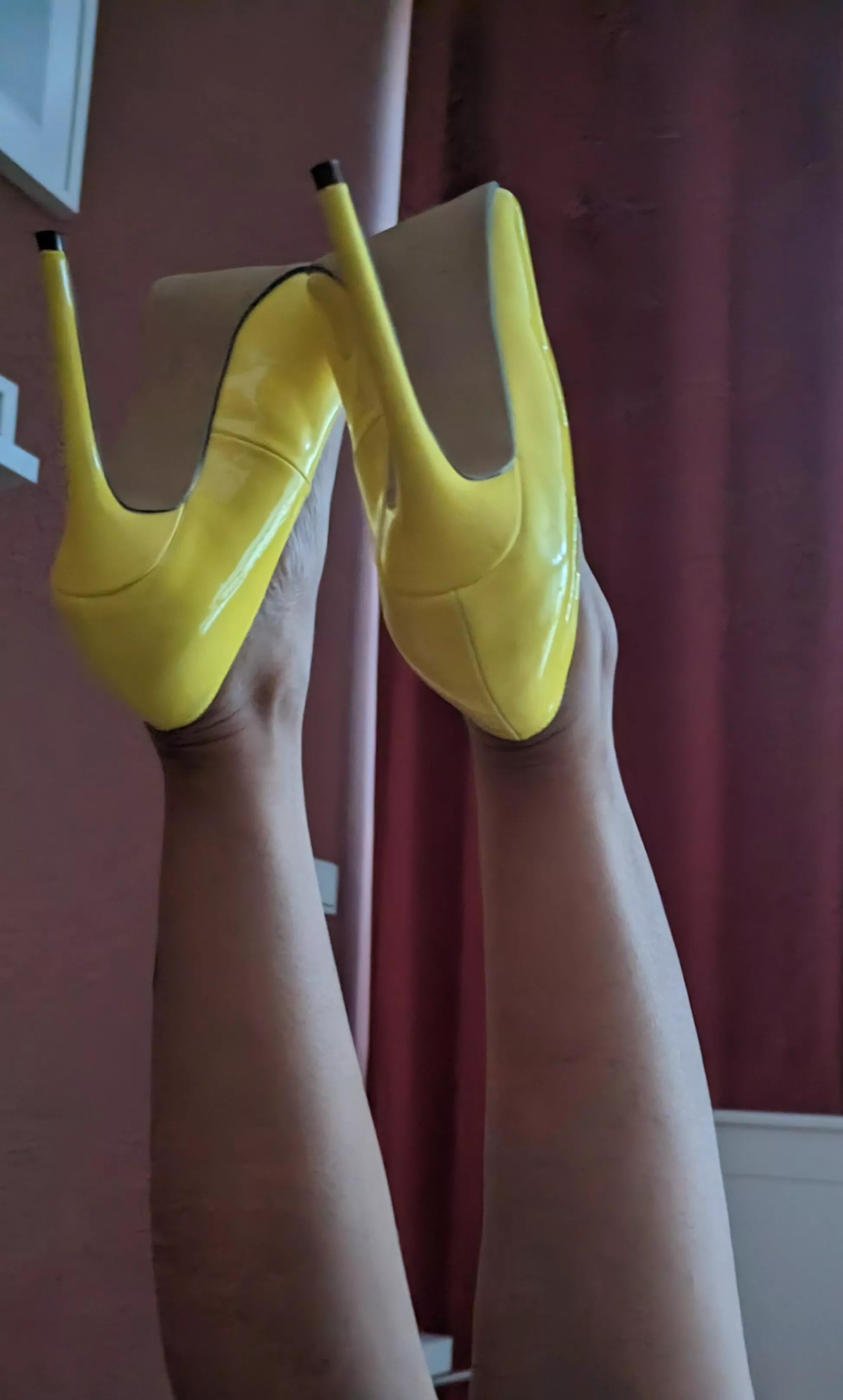 Heels in the air ;)