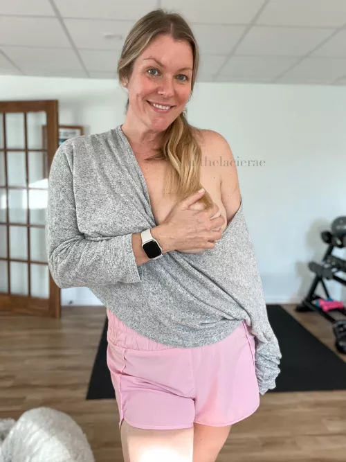 I could never do this at my local gym 🤭