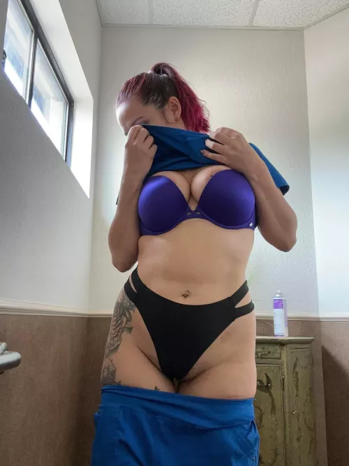 My patients would die to see under my scrubs!