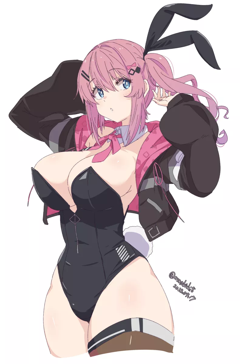Pink Hair Bunny