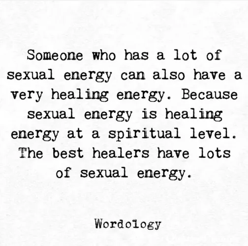 Sex work is important for so many pure reasons.