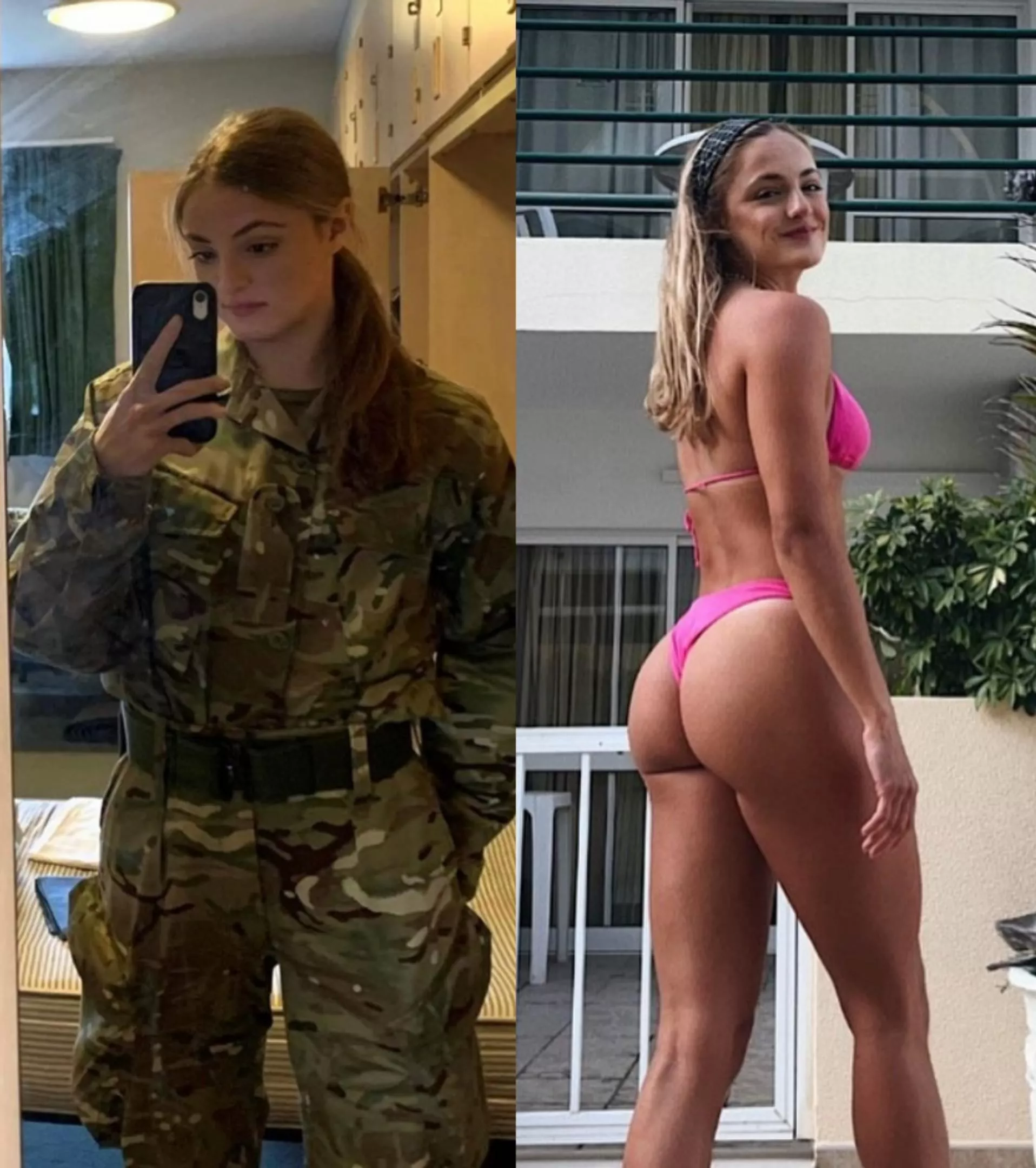 She can do both
