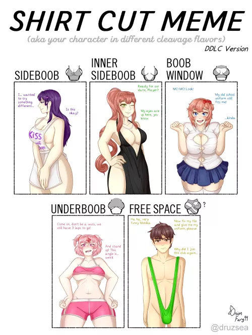 Shirt cut meme (onionfairylewds)