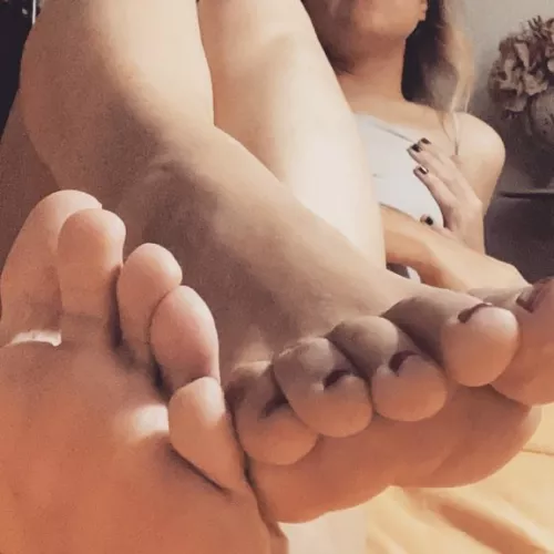 Soles and toes in your face :)