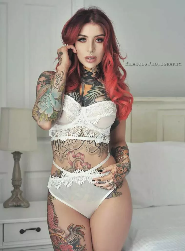 Tattoos in white