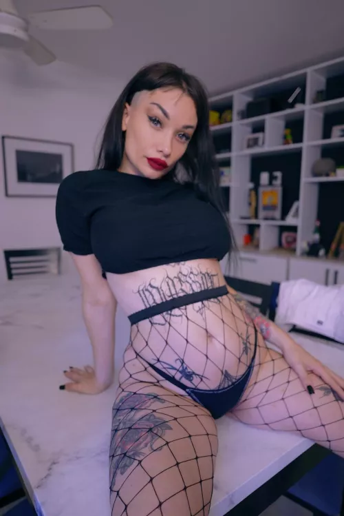 When he rips through your fishnets because you both want each other instantly...