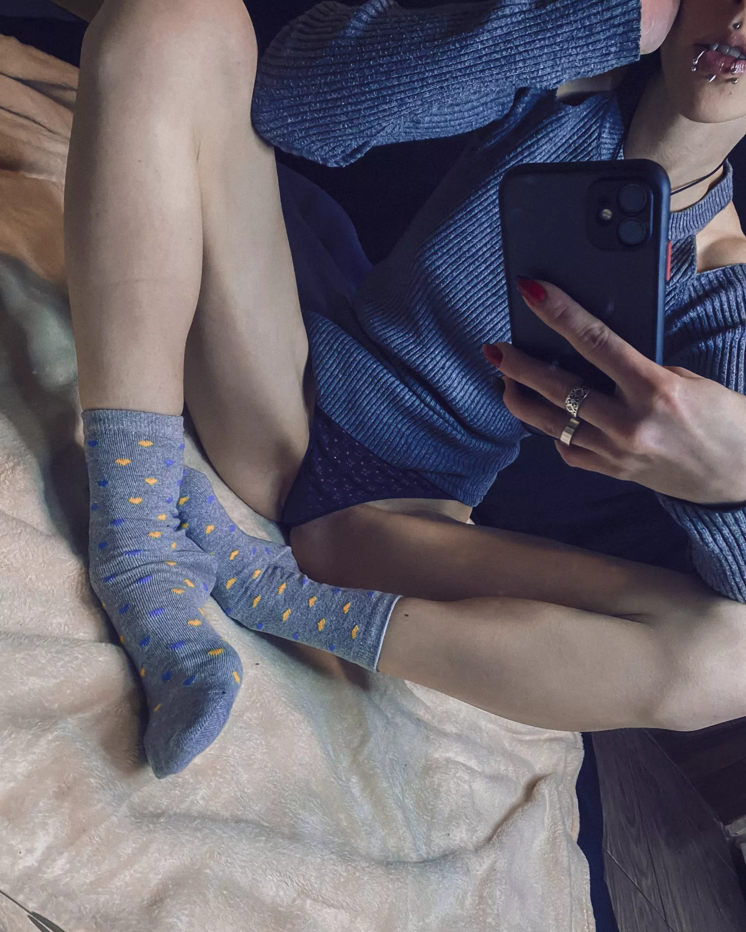 Will you sniff my socks first?