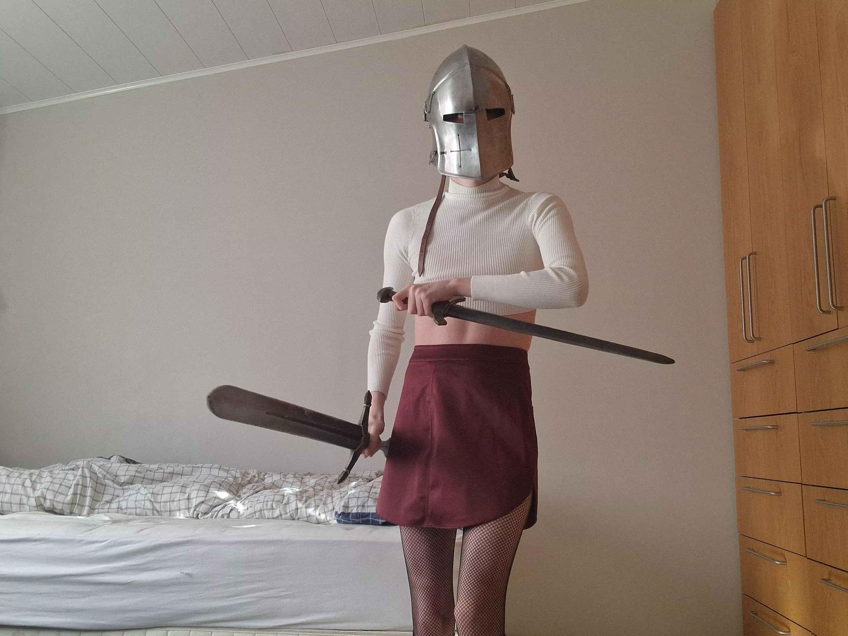 Would you like to spar with me?