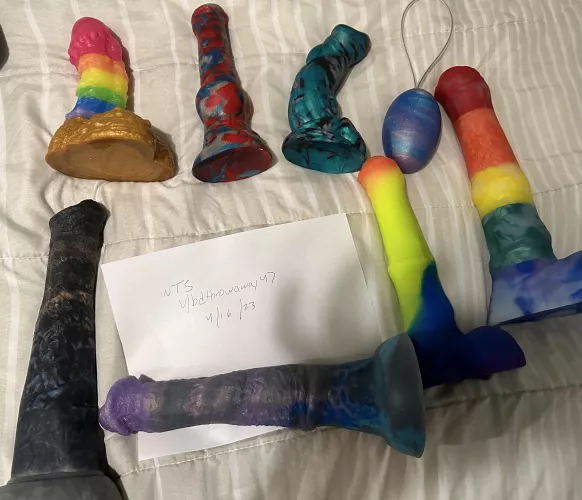 WTS 8 Toys, Bad Dragon, Exotic Erotics, Twin Tail