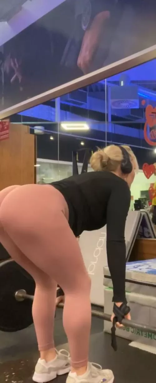 You see me in the gym like this, what would you do