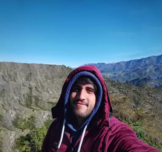 A cold morning at the mountains ⛰.