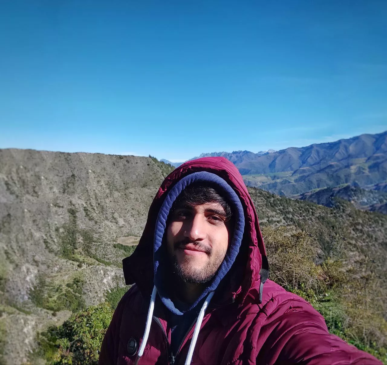 A cold morning at the mountains ⛰.