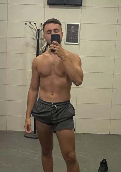 Anyone wanna join me in the gym showers?