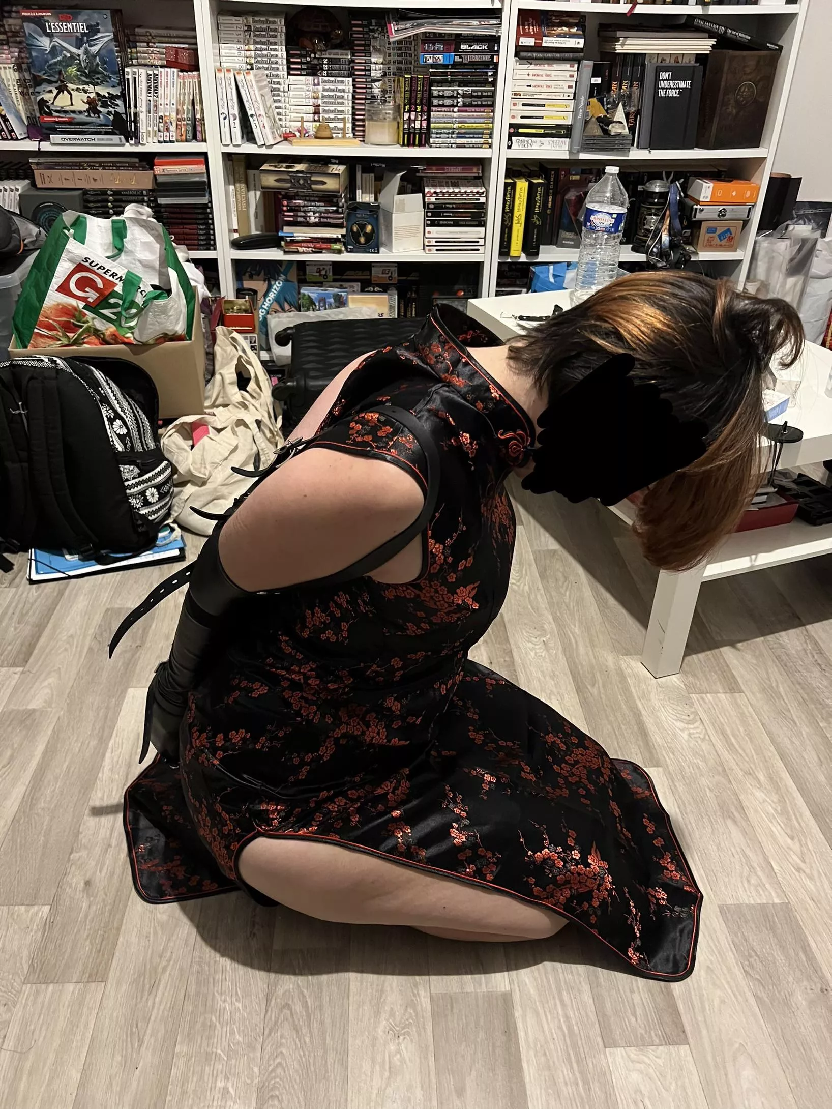 Armbinder + cute dress part deux