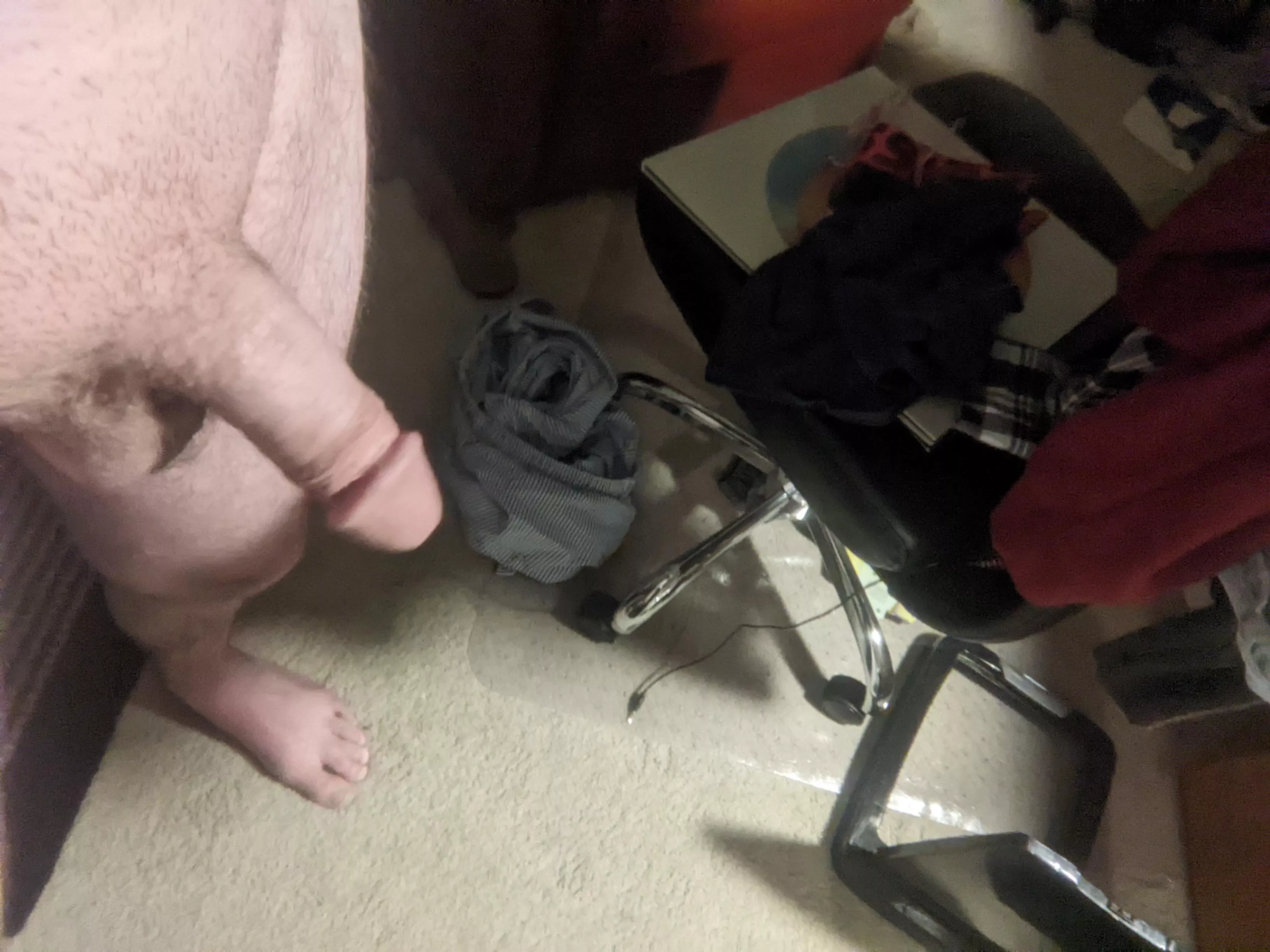 Drag me around by my dick.