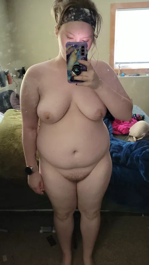 [F19-5'6-200lbs] Been steadily gaining weight. this is what I look like from it