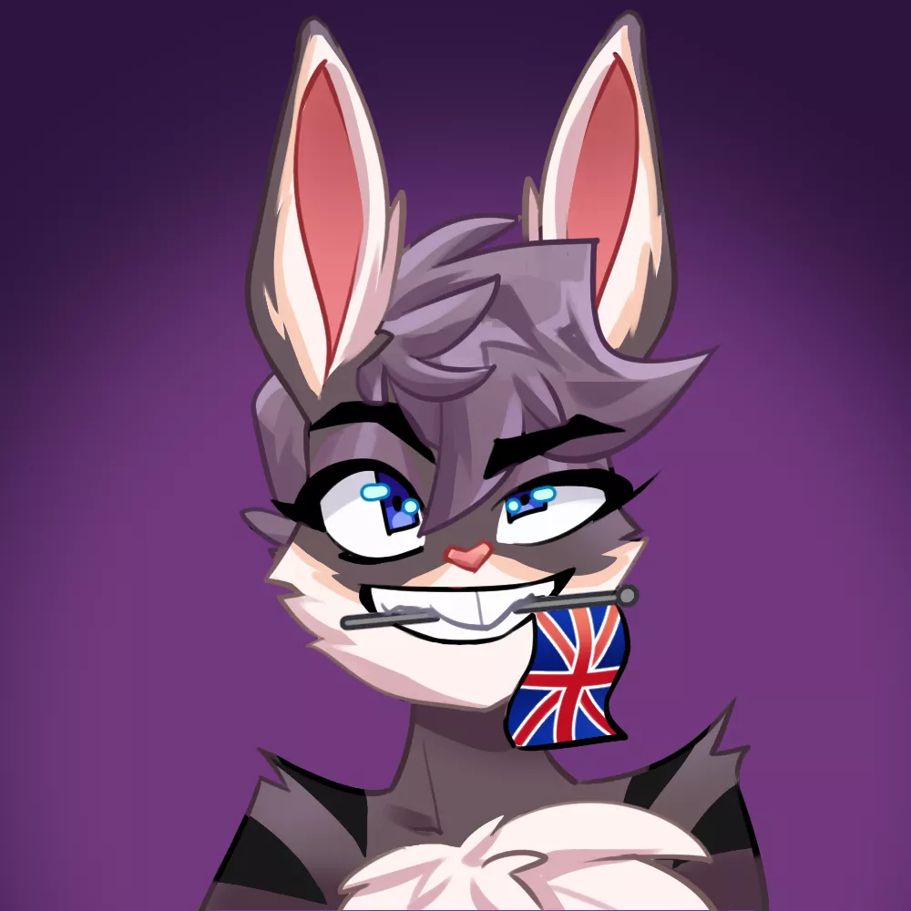 Furry commission finished