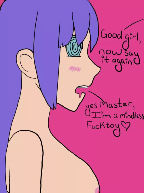 Got back into art again, and decided to draw one of my fantasies ❤ [Art by me][OC]