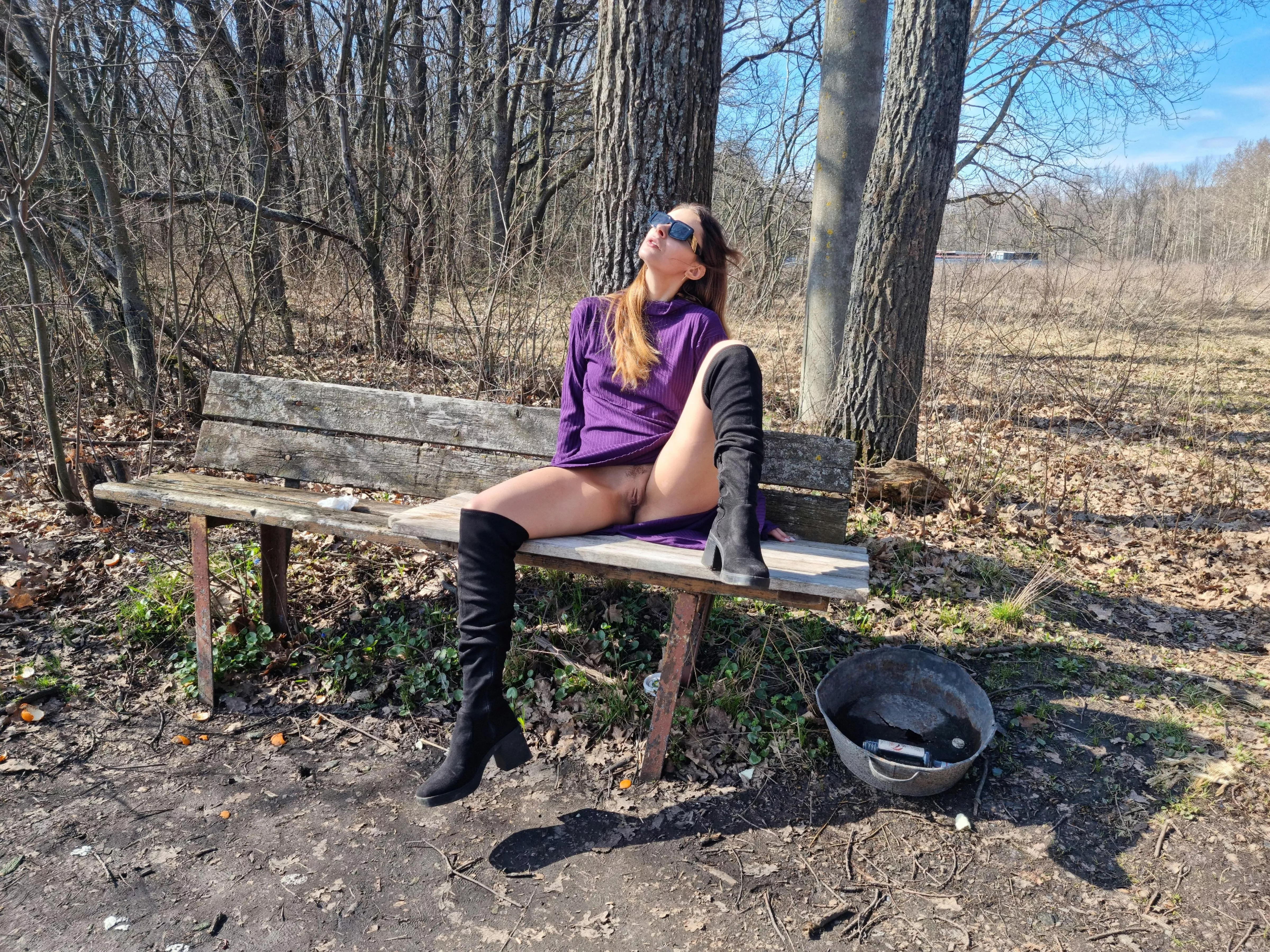 I was definitely spotted by some strangers