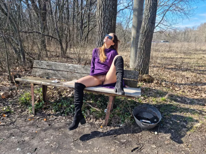 I was definitely spotted by some strangers. And I love it!