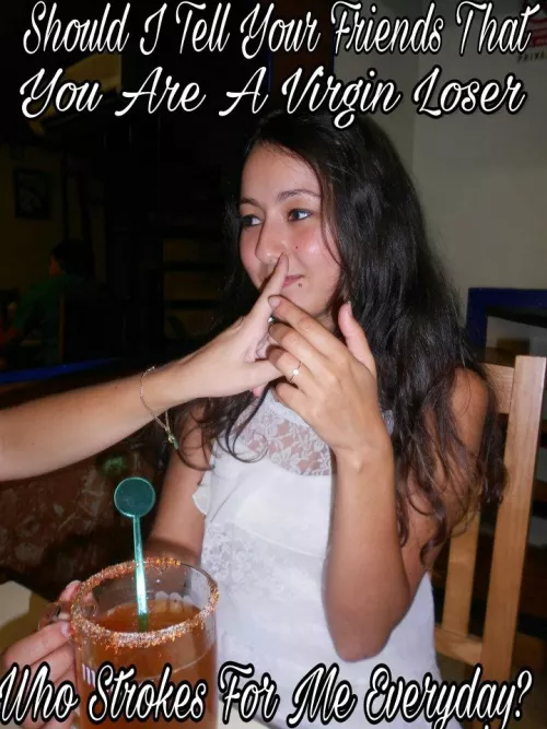 I will stay Virgin for my cousin Safaa